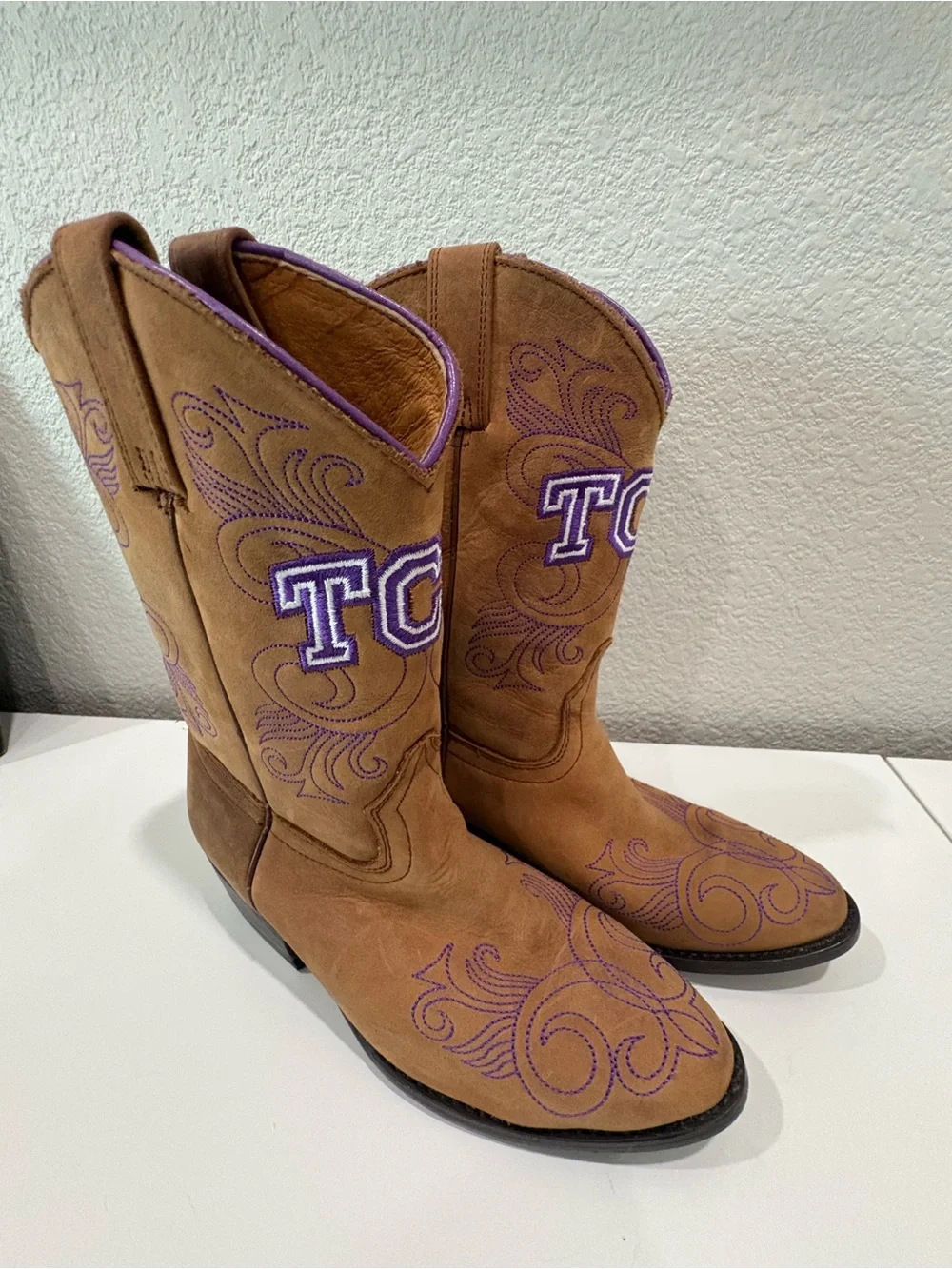 Girls Gameday TCU Boots